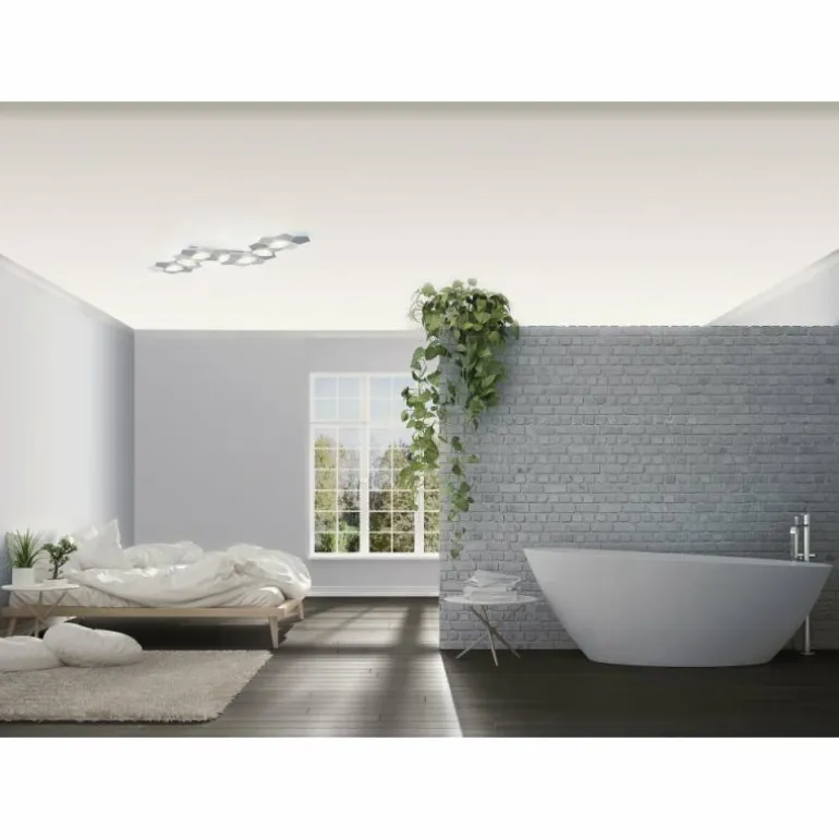 Applique murale Grossmann Linde LED Aluminium, 7 lumières