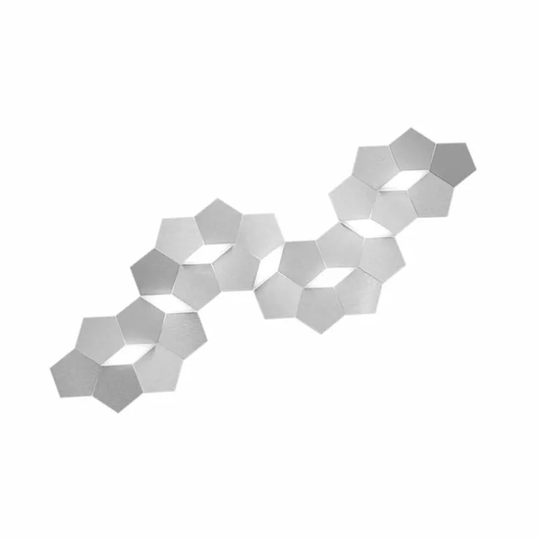 Applique murale Grossmann Linde LED Aluminium, 7 lumières