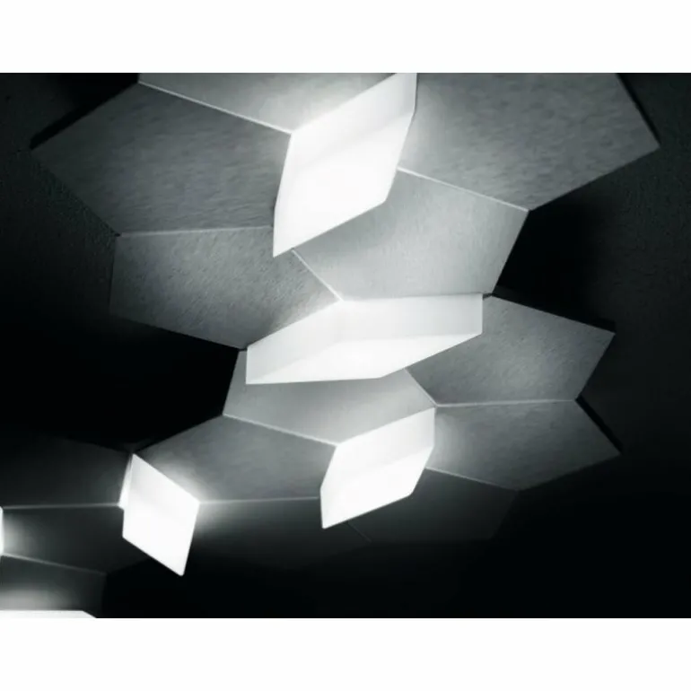 Applique murale Grossmann Linde LED Aluminium, 7 lumières