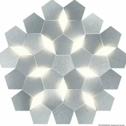 Applique murale Grossmann Karat LED Aluminium, 10 lumières