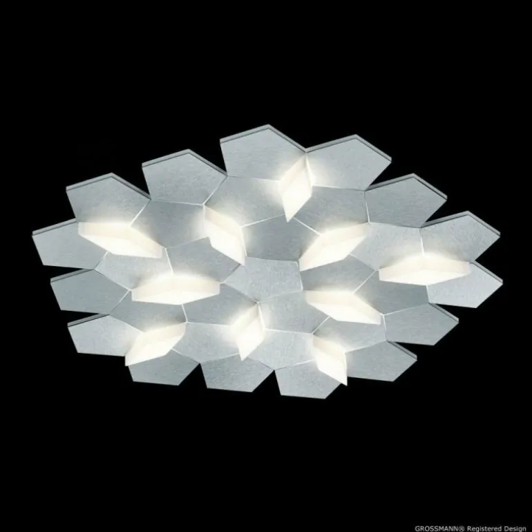 Applique murale Grossmann Karat LED Aluminium, 10 lumières