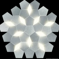 Applique murale Grossmann Karat LED Aluminium, 10 lumières