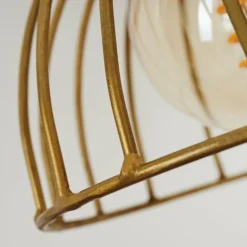 Applique murale Grunnfjord Laiton, Écru, 1 lumière