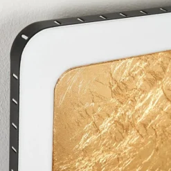 Applique murale Guacacallo LED Or, Noir, Blanc, 1 lumière