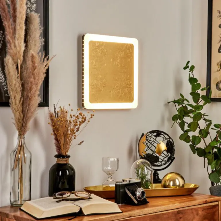 Applique murale Guacacallo LED Or, Noir, Blanc, 1 lumière