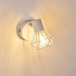 Applique murale Gullspang Blanc, 1 lumière