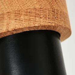 Applique murale Harran Chrome, Noir, 1 lumière