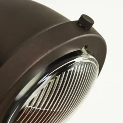 Applique murale Herford Brun, Bois foncé, 1 lumière