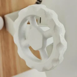 Applique murale Herford Écru, Blanc, 1 lumière