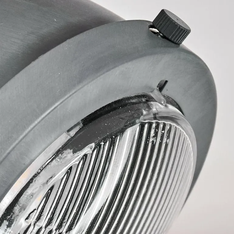 Applique murale Herford Gris, Bois clair, 1 lumière