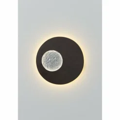 Applique murale Holländer LUNA LED Brun, Noir, Argenté, 1 lumière