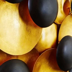 Applique murale Holländer BOLLADARIA LED Or, Noir, 9 lumières