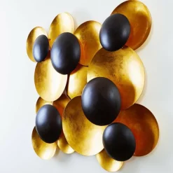 Applique murale Holländer BOLLADARIA LED Or, Noir, 9 lumières