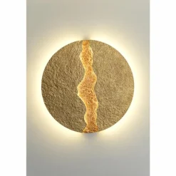 Applique murale Holländer ERUPTION GROSS LED Or, Rouge, 1 lumière