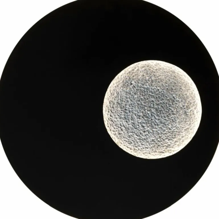 Applique murale Holländer LUNA RUND GROSS LED Brun, Noir, Argenté, 1 lumière