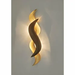 Applique murale Holländer CORALLO Brun, Or, Noir, 4 lumières