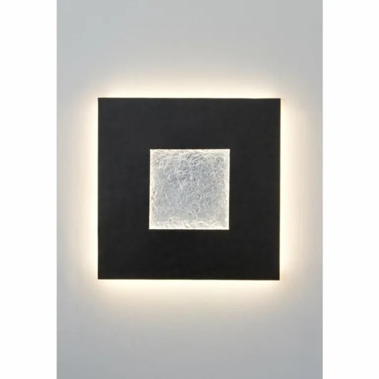 Applique murale Holländer ECLIPSE GROSS LED Brun, Noir, Argenté, 1 lumière