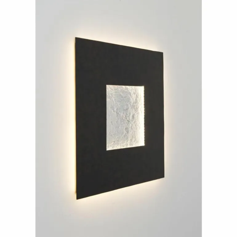 Applique murale Holländer ECLIPSE GROSS LED Brun, Noir, Argenté, 1 lumière