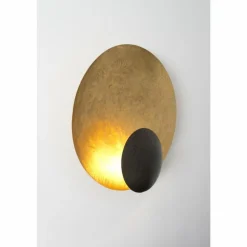 Applique murale Holländer EVENTO GRANDE LED Brun, Or, Noir, 3 lumières