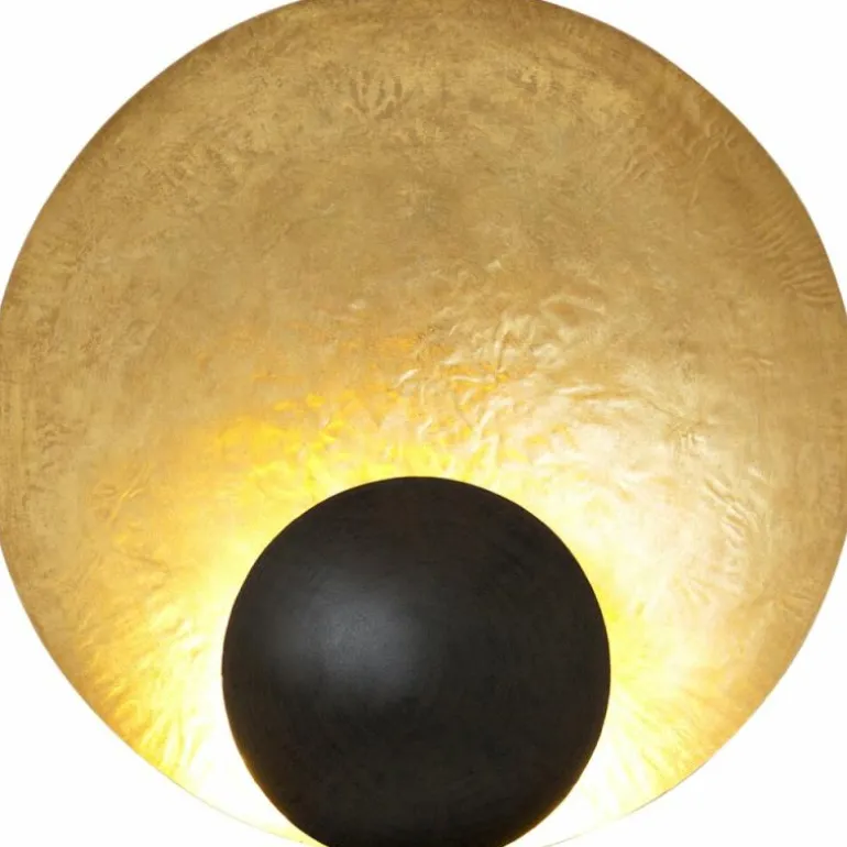 Applique murale Holländer EVENTO GRANDE LED Brun, Or, Noir, 3 lumières