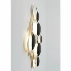 Applique murale Holländer BOLLADARIA LED Noir, Argenté, 9 lumières