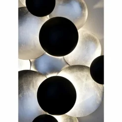 Applique murale Holländer BOLLADARIA LED Noir, Argenté, 9 lumières