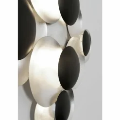 Applique murale Holländer BOLLADARIA LED Noir, Argenté, 9 lumières