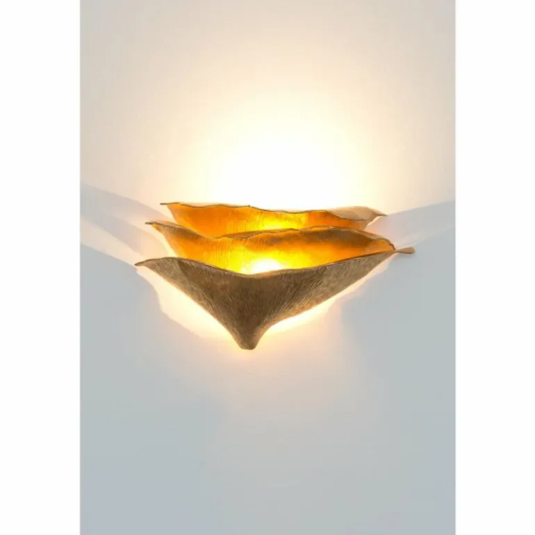 Applique murale Holländer MECORIZZA LED Or, 3 lumières