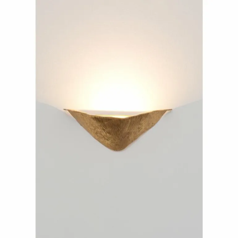 Applique murale Holländer MECORIZZA LED Or, 1 lumière