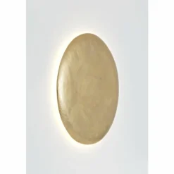 Applique murale Holländer MALTES LED Or, 1 lumière