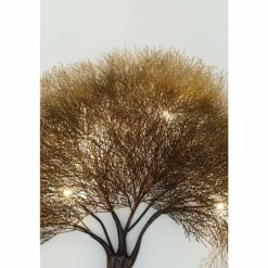 Applique murale Holländer ACACIA Brun, Bronze, Or, Noir, 7 lumières