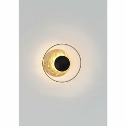 Applique murale Holländer ECLIPSE LED Or, Noir, 3 lumières