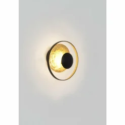 Applique murale Holländer ECLIPSE LED Or, Noir, 3 lumières