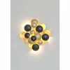 Applique murale Holländer BOLLADARIA GRANDE LED Brun, Or, Noir, 6 lumières