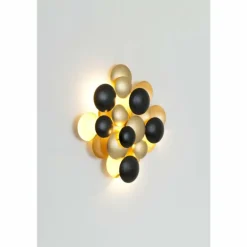 Applique murale Holländer BOLLADARIA GRANDE LED Brun, Or, Noir, 6 lumières