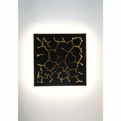 Applique murale Holländer LARICA LED Brun, Or, Noir, 1 lumière