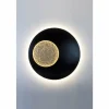Applique murale Holländer LUNA EXTRA GROSS LED Brun, Or, Noir, 1 lumière