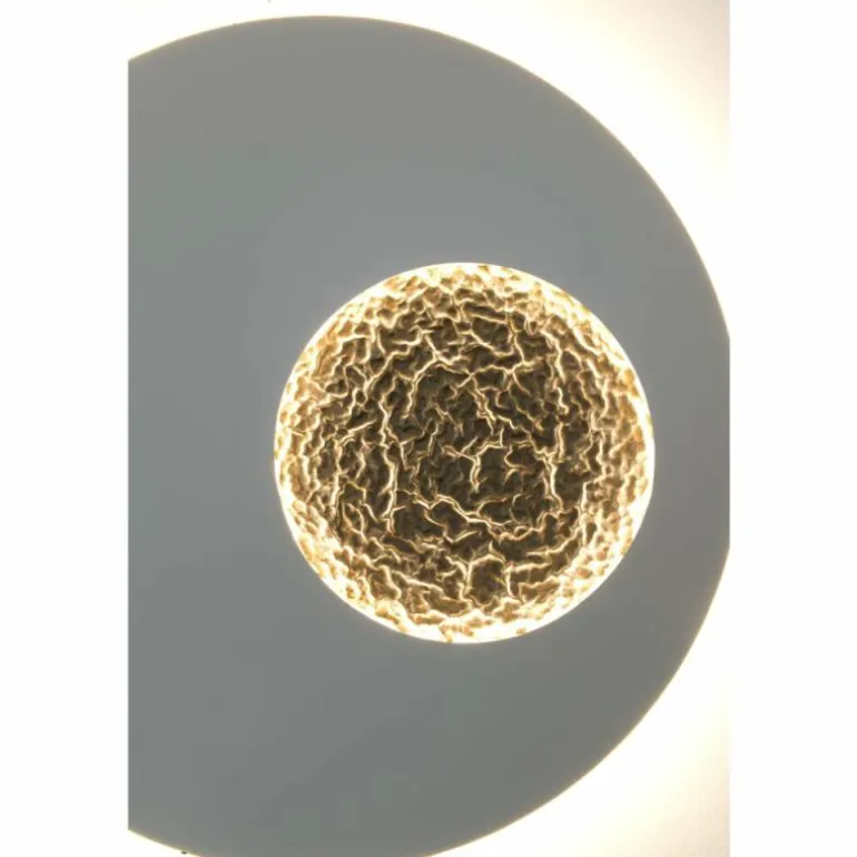 Applique murale Holländer LUNA LED Or, Gris, 2 lumières