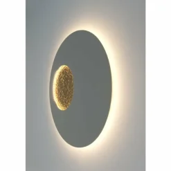Applique murale Holländer LUNA LED Or, Gris, 2 lumières