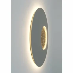 Applique murale Holländer LUNA LED Or, Gris, 2 lumières