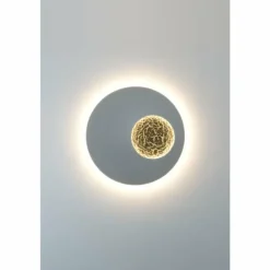 Applique murale Holländer LUNA LED Or, Gris, 2 lumières