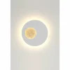 Applique murale Holländer LUNA LED Or, Blanc, 2 lumières
