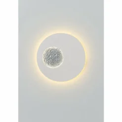 Applique murale Holländer LUNA LED Argenté, Blanc, 2 lumières