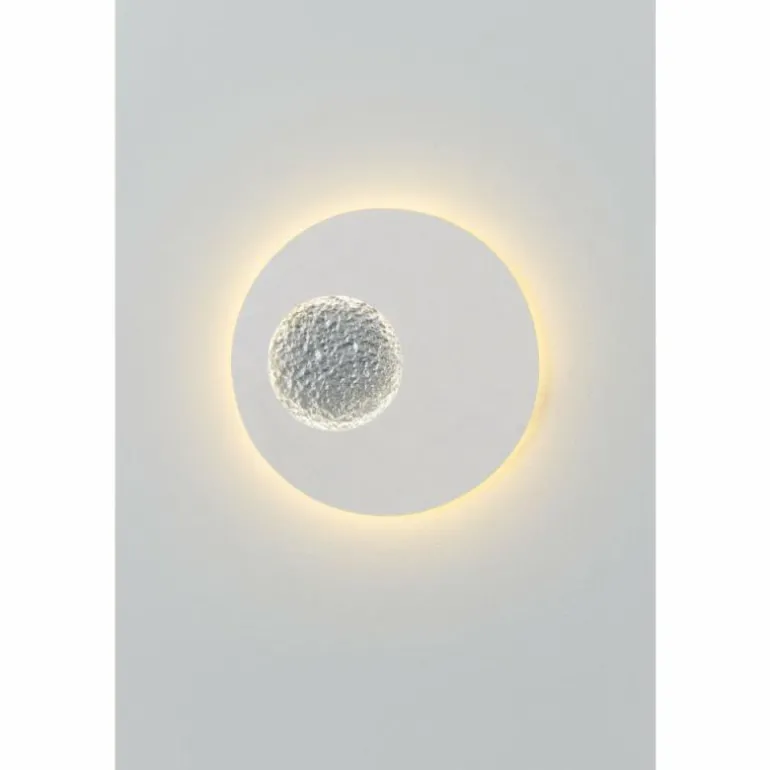 Applique murale Holländer LUNA LED Argenté, Blanc, 2 lumières