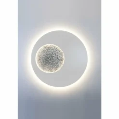 Applique murale Holländer LUNA LED Argenté, Blanc, 2 lumières
