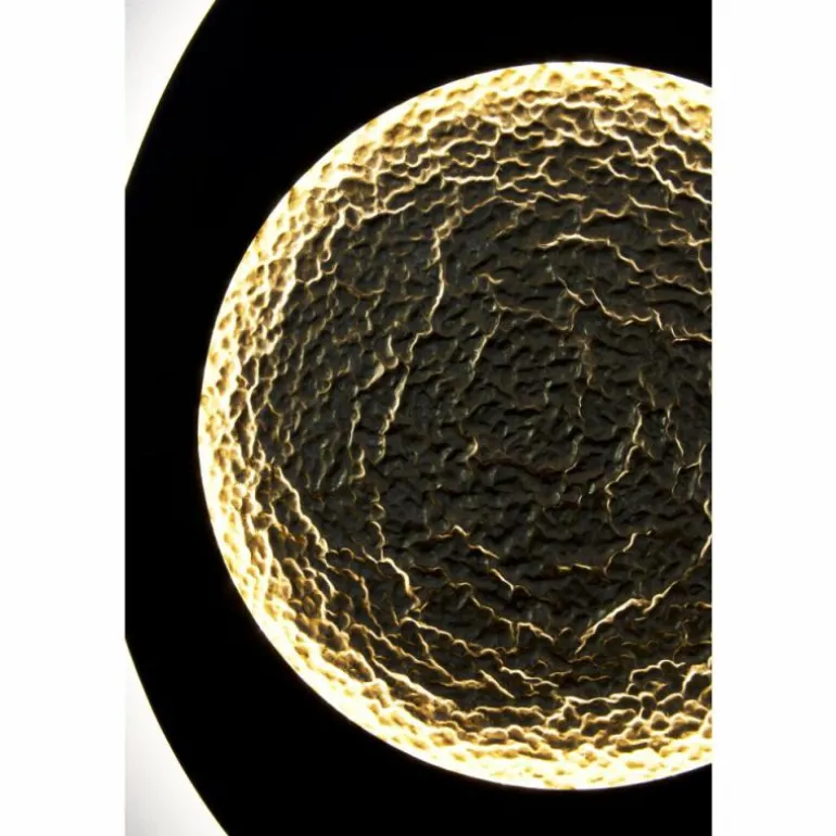 Applique murale Holländer LUNA LED Brun, Or, Noir, 2 lumières