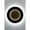 Applique murale Holländer LUNA LED Brun, Or, Noir, 2 lumières