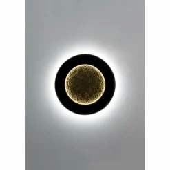 Applique murale Holländer LUNA LED Brun, Or, Noir, 2 lumières