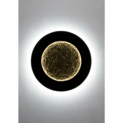 Applique murale Holländer LUNA LED Brun, Or, Noir, 2 lumières