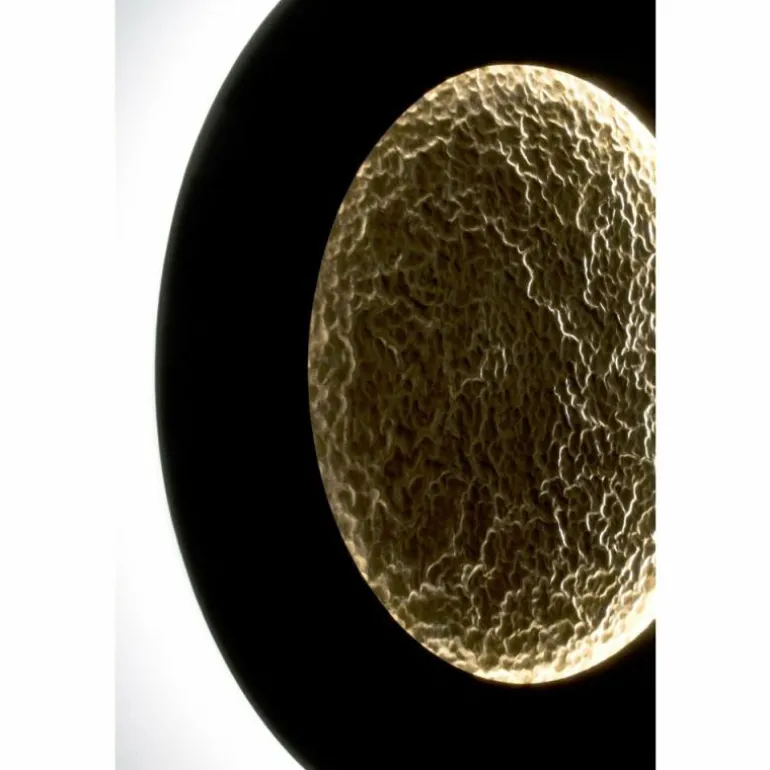 Applique murale Holländer LUNA LED Brun, Or, Noir, 2 lumières